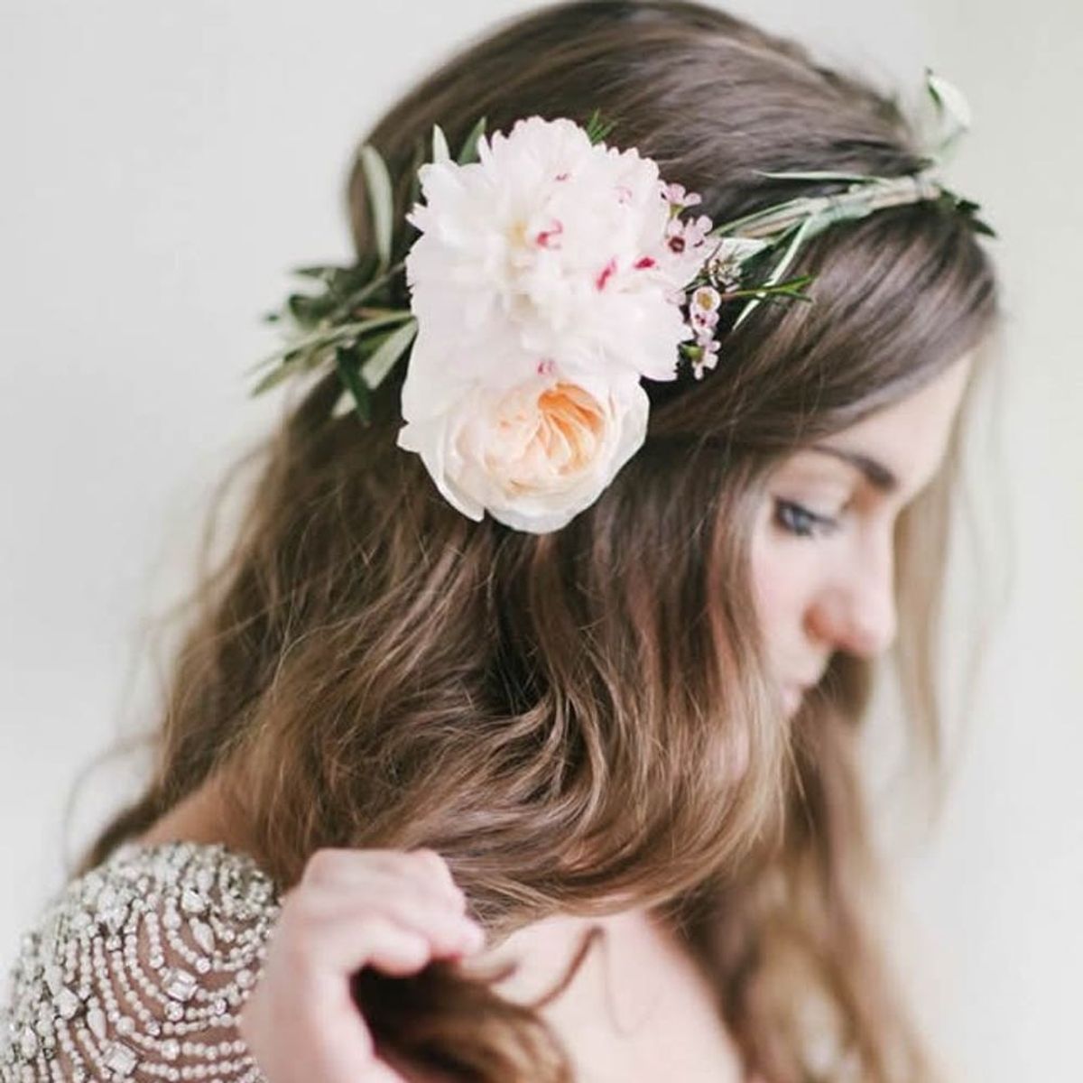 13 Flower Crowns for Your Boho Wedding