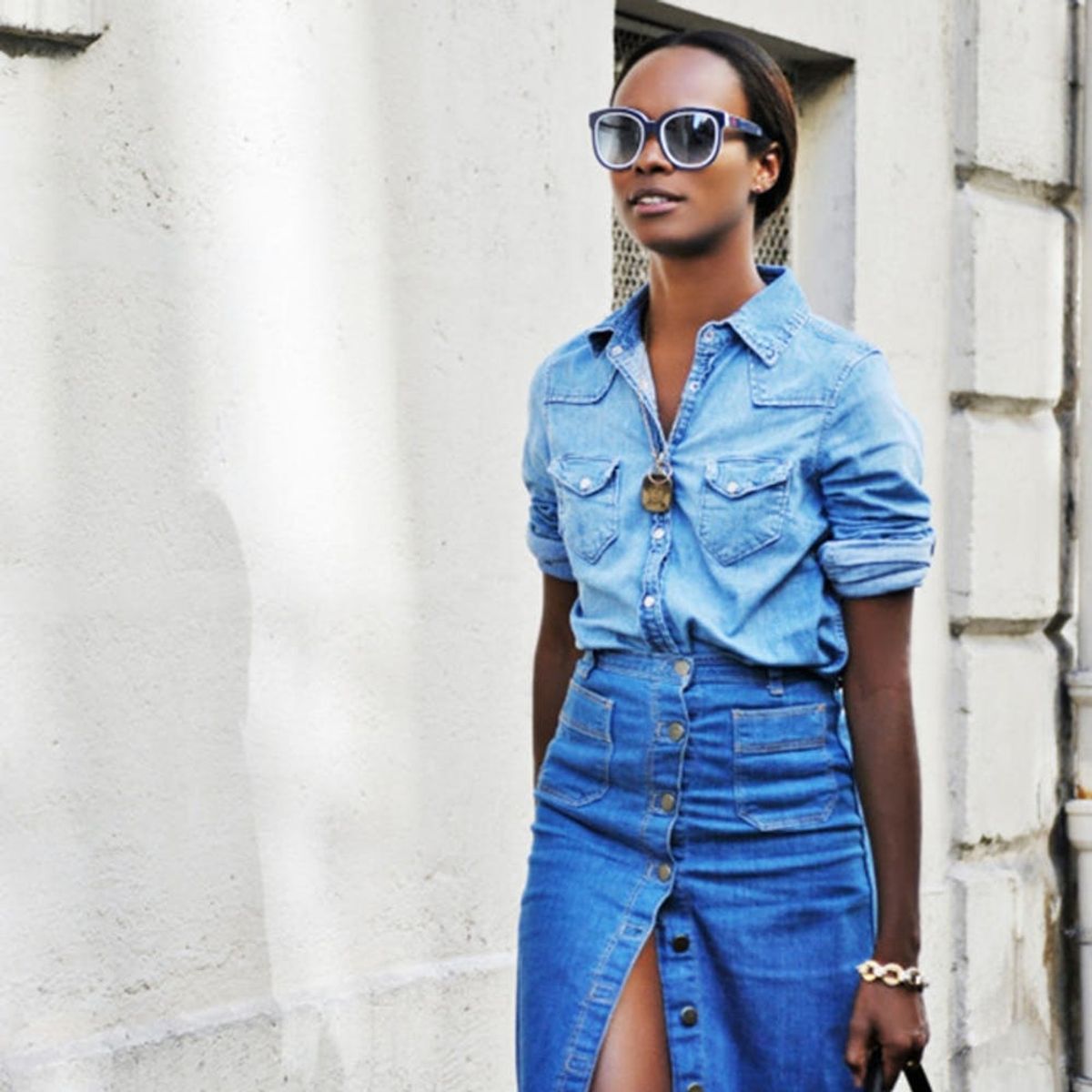 30 Ways to Pull Off Double Denim in Style