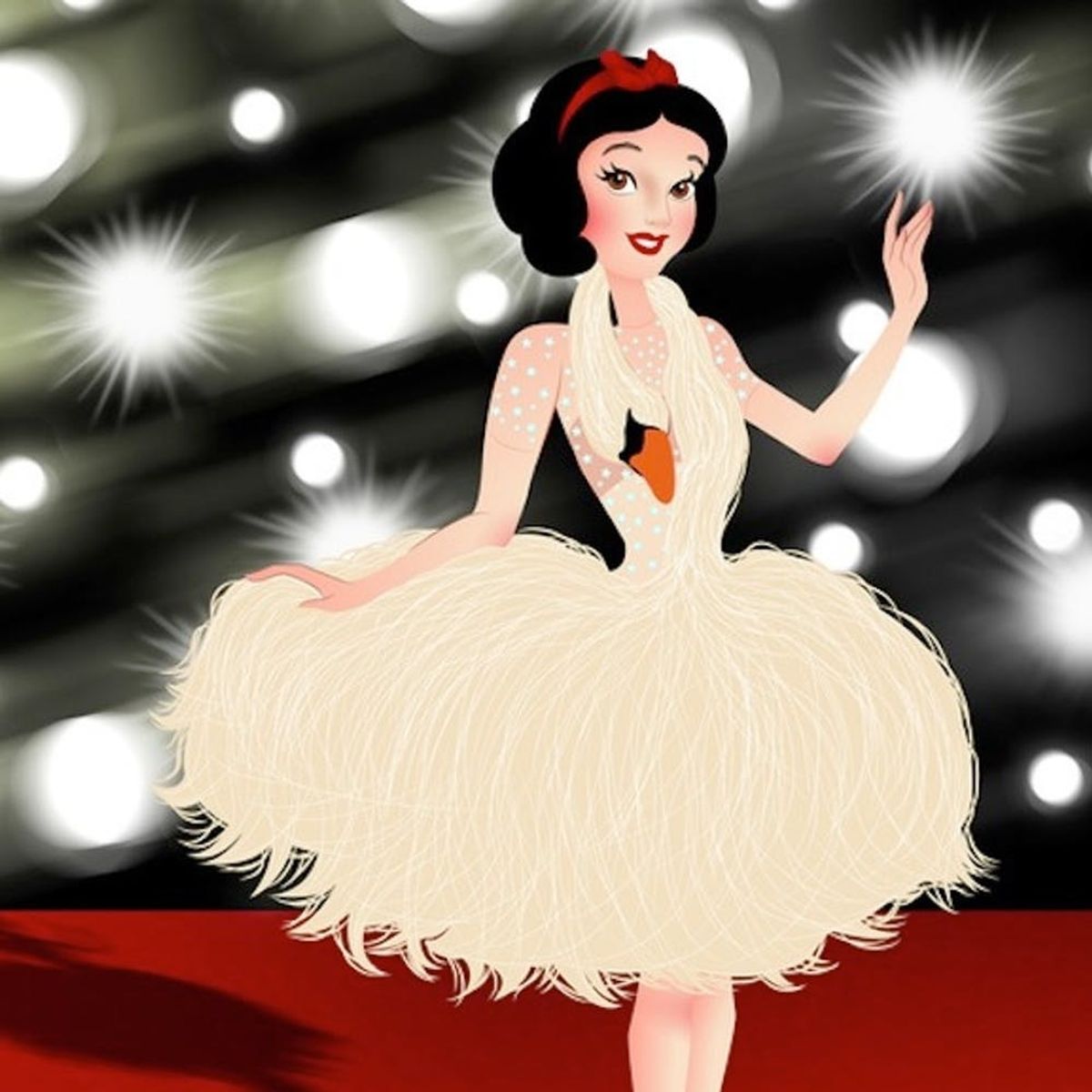 See Disney Princesses Dressed as Your Favorite Red Carpet Celebs