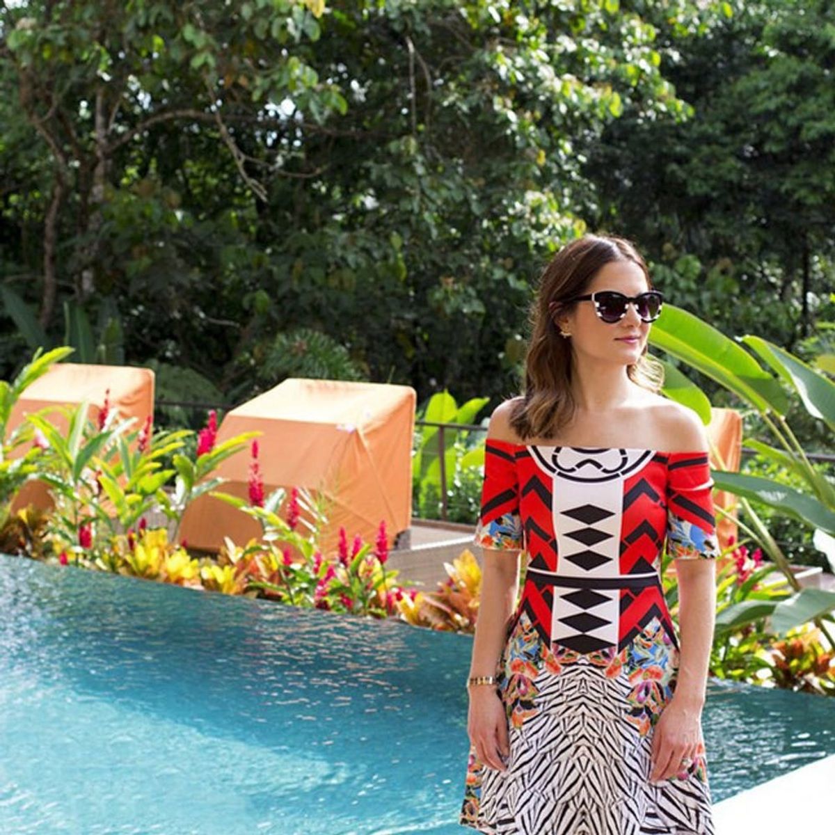 7 #OOTDs for the Week: How to Style Bold + Bright Prints