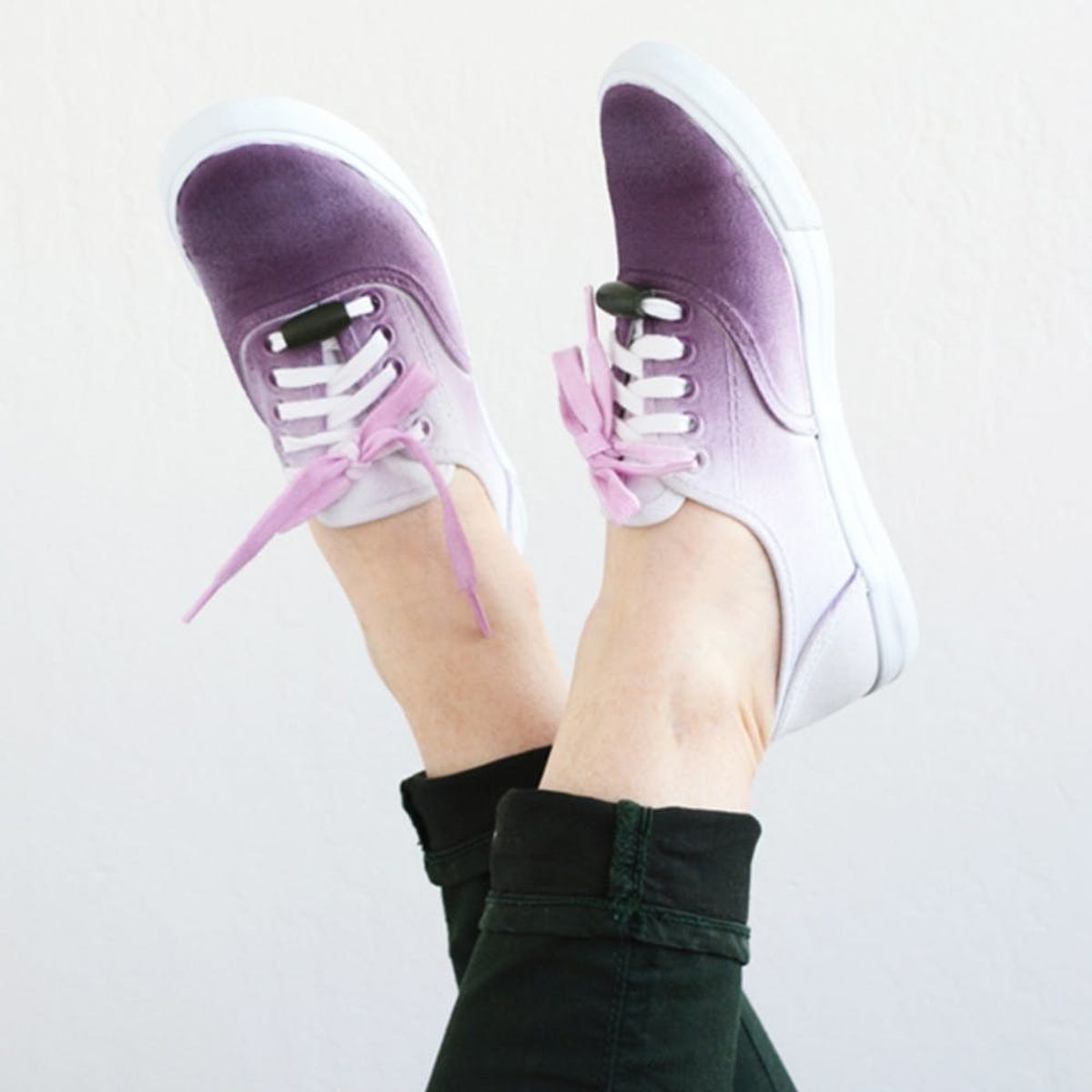 What to Make This Weekend: A Vertical Desk Organizer, Ombré Sneakers + More