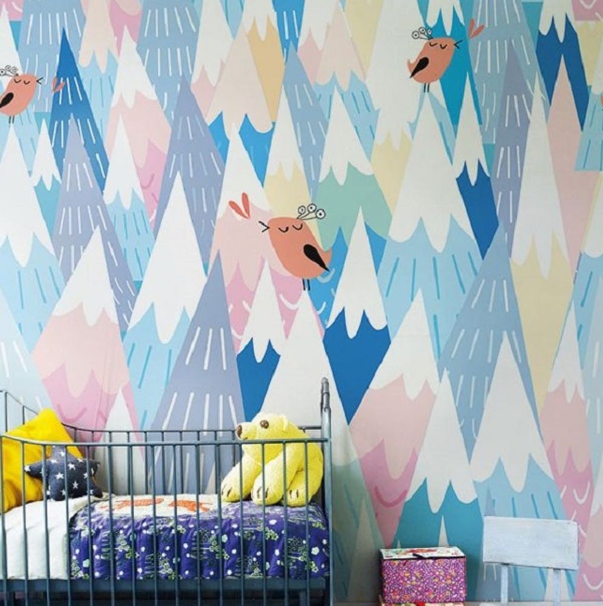 14 Creative Decals + Murals for Your Baby’s Nursery