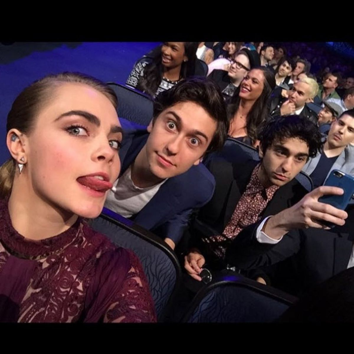 What the Stars Instagrammed at the MTV Movie Awards