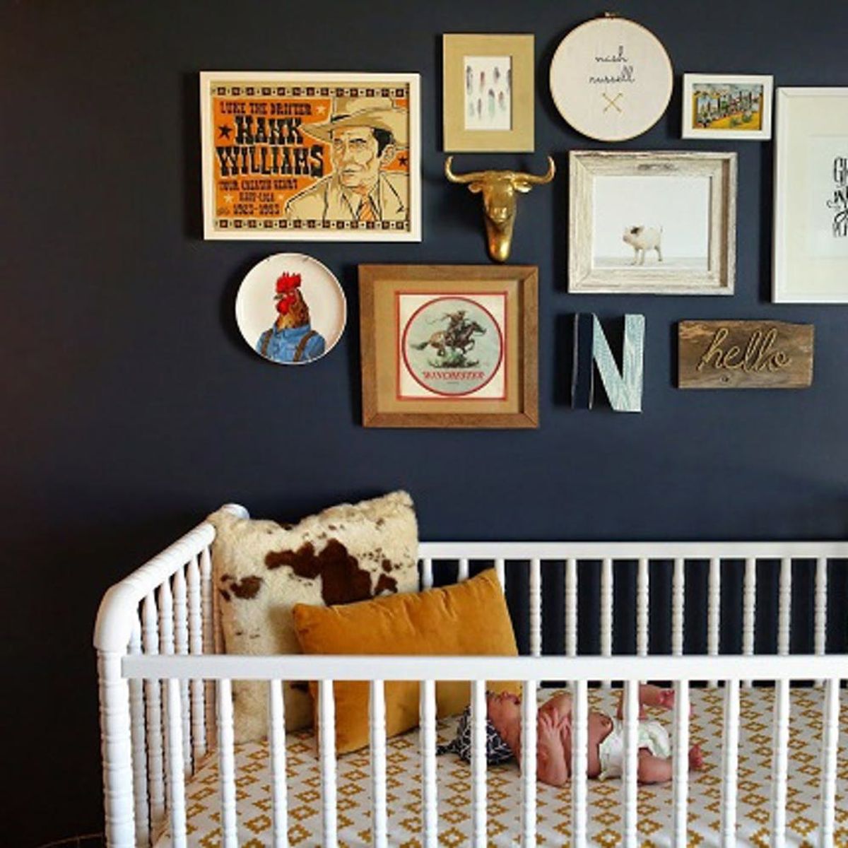 19 Nursery Decorating Ideas That Are NOT Blue + Pink