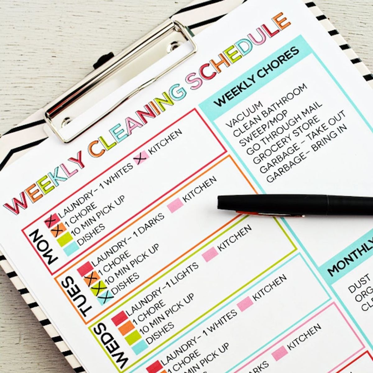 11 Free Printable Checklists to Help You Conquer Spring Cleaning