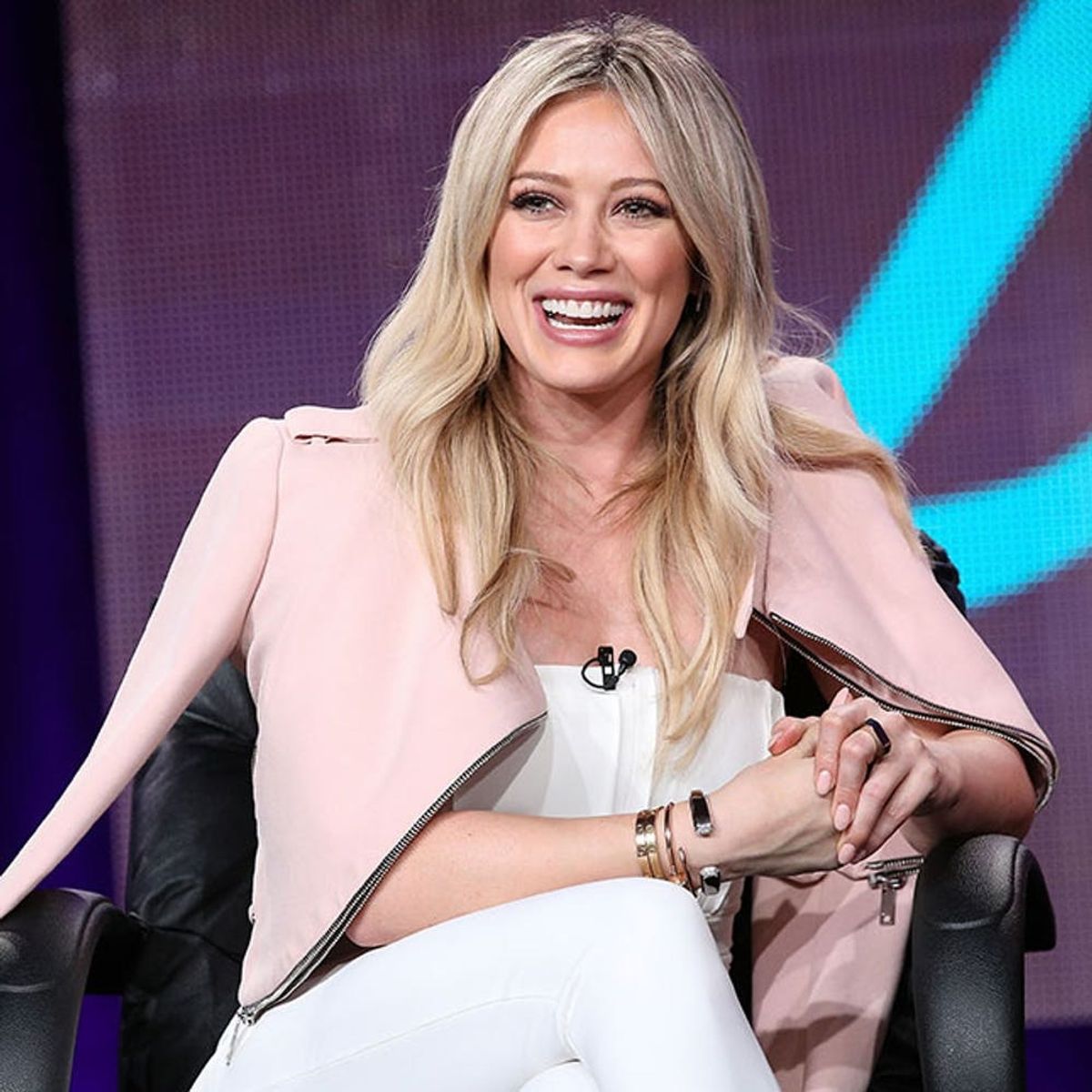 Hilary Duff Just Dyed Her Hair This Beautiful Beach-Inspired Hue
