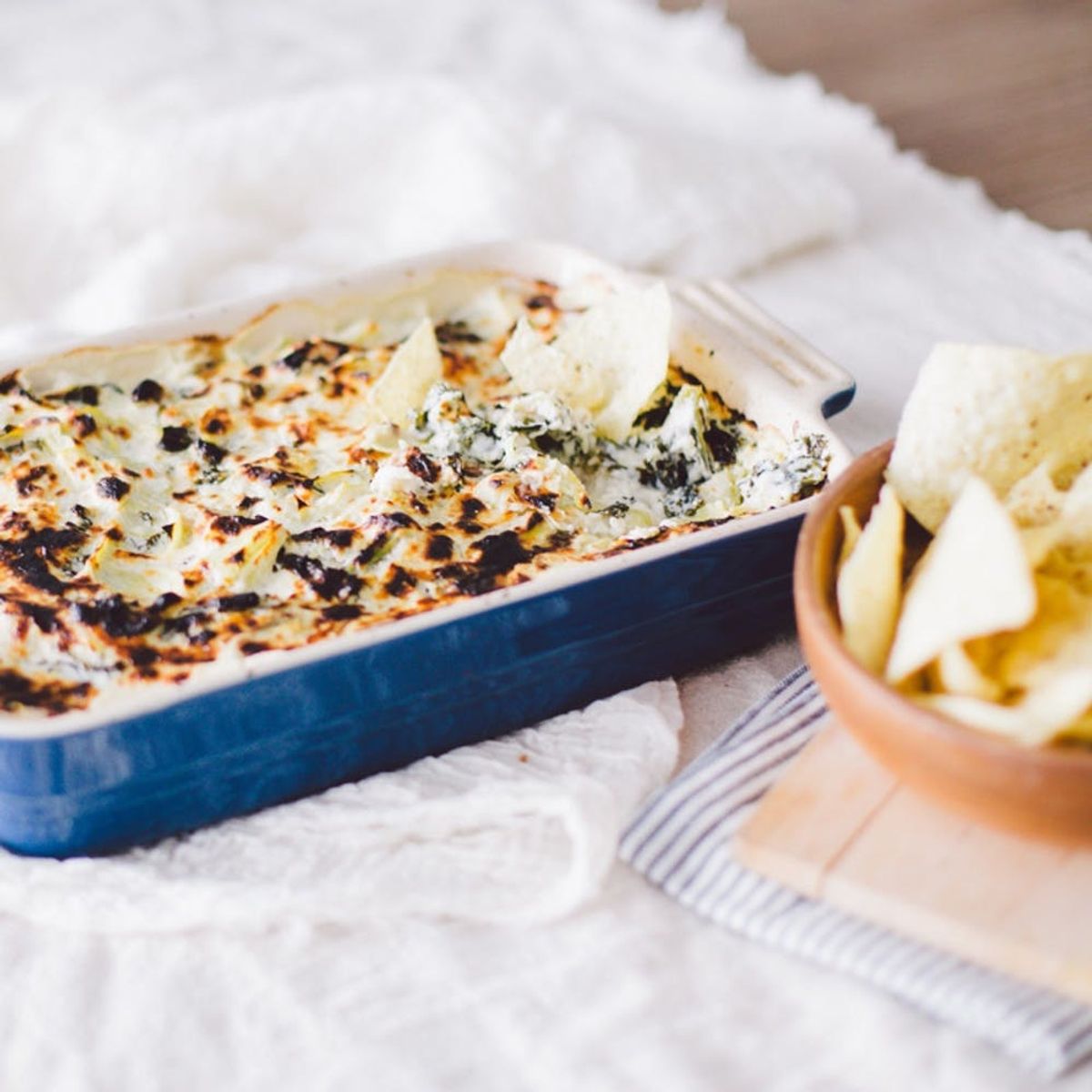 Party Dip Alert: Try This Healthy Take on Artichoke Dip