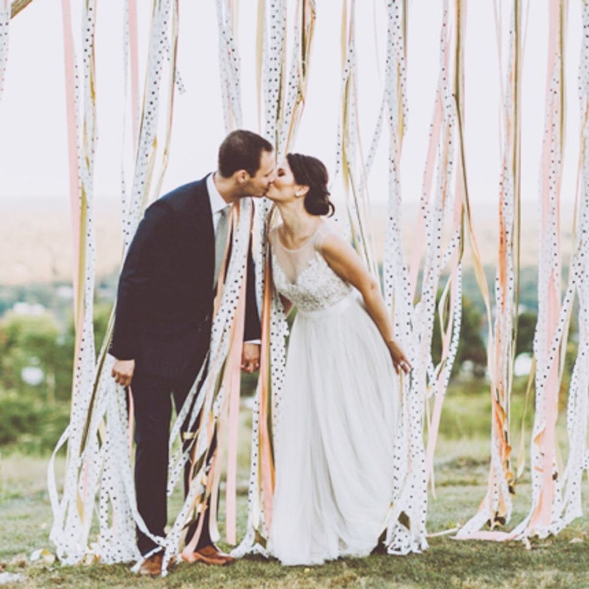 11 Ways to DIY Your Wedding With Flagging Tape