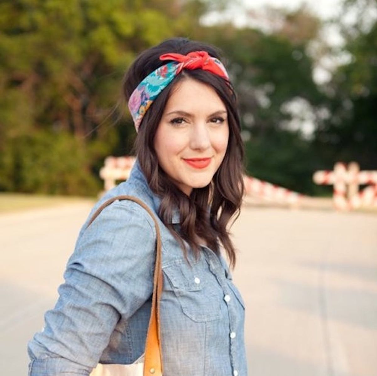 10 Ways to Add a Scarf to Your Spring Hairstyle