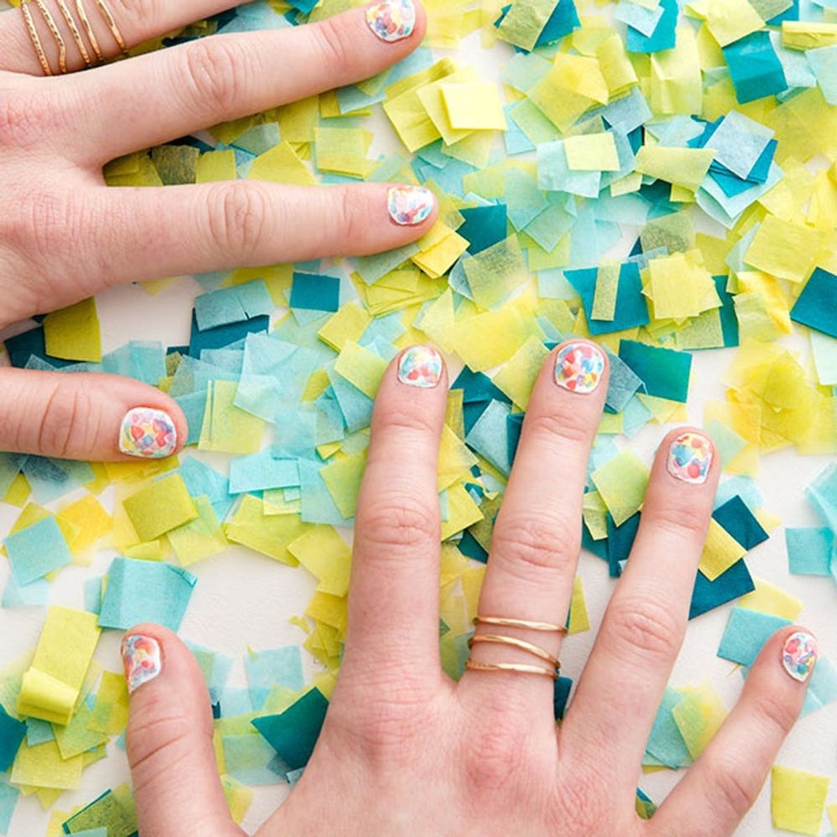 How to DIY Watercolor Nail Art Just in Time for Spring