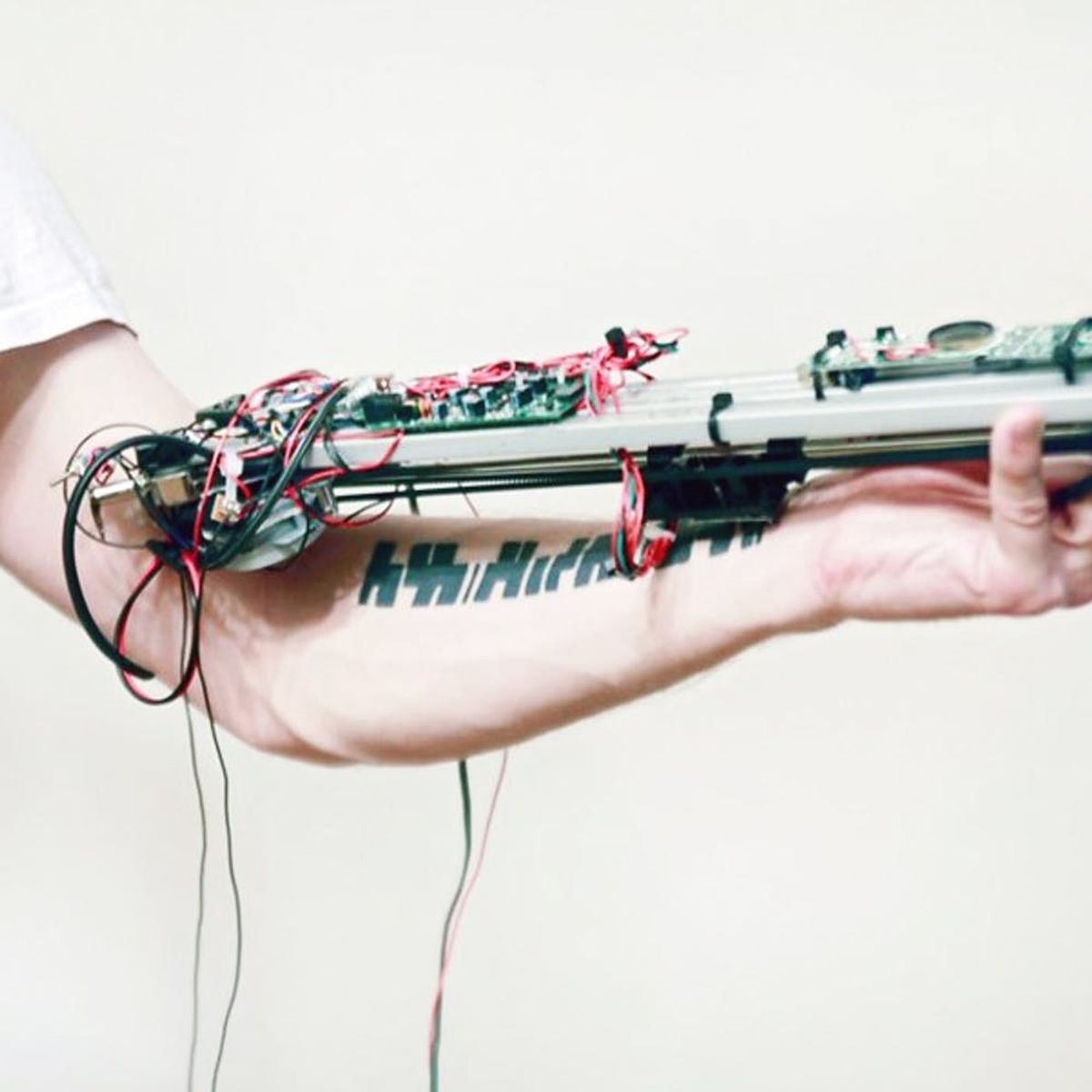 OMG: This High-Tech Tattoo Turns Your Arm Into a Music Box