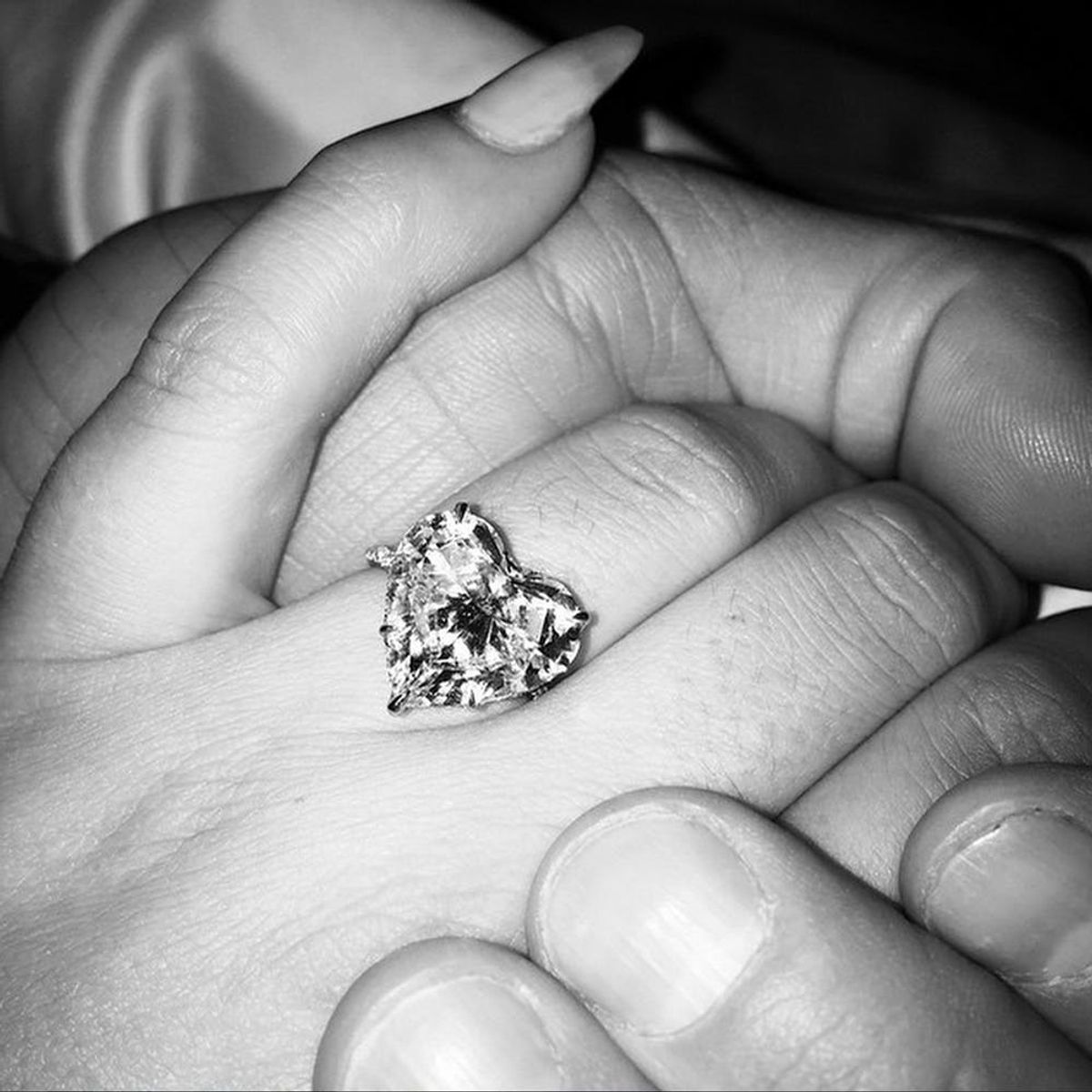 6 Lady Gaga-Approved Heart-Shaped Engagement Rings
