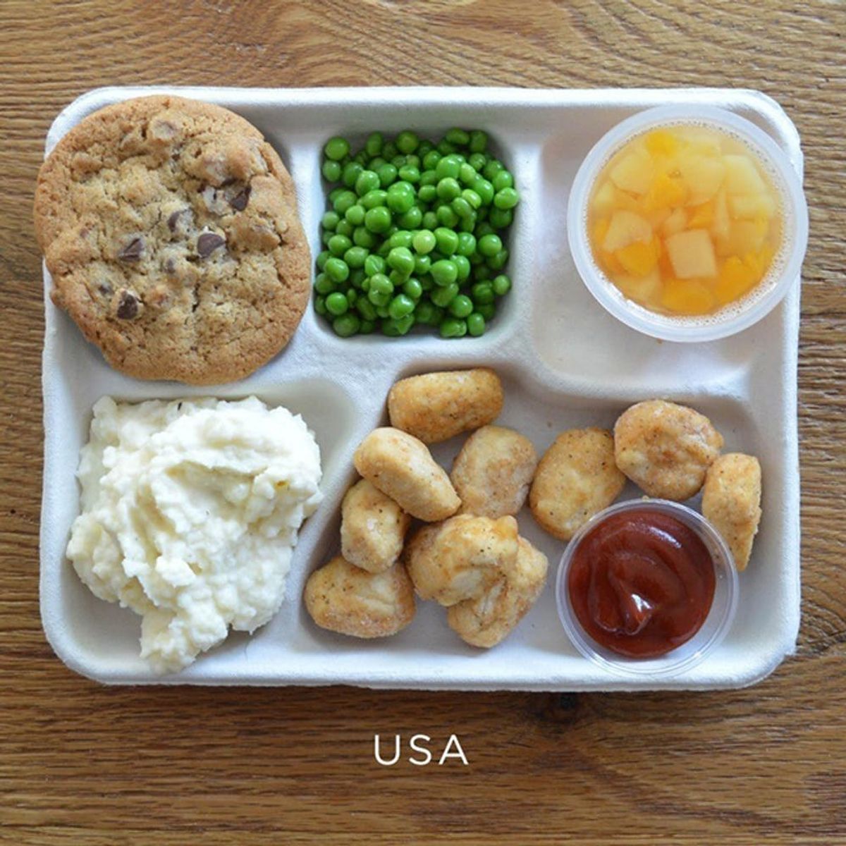 Photo Evidence That America Might Have the Worst School Lunches