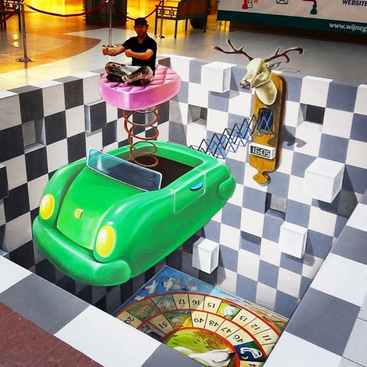 This Artist’s Surreal Street Art Will Make You Do a Double Take