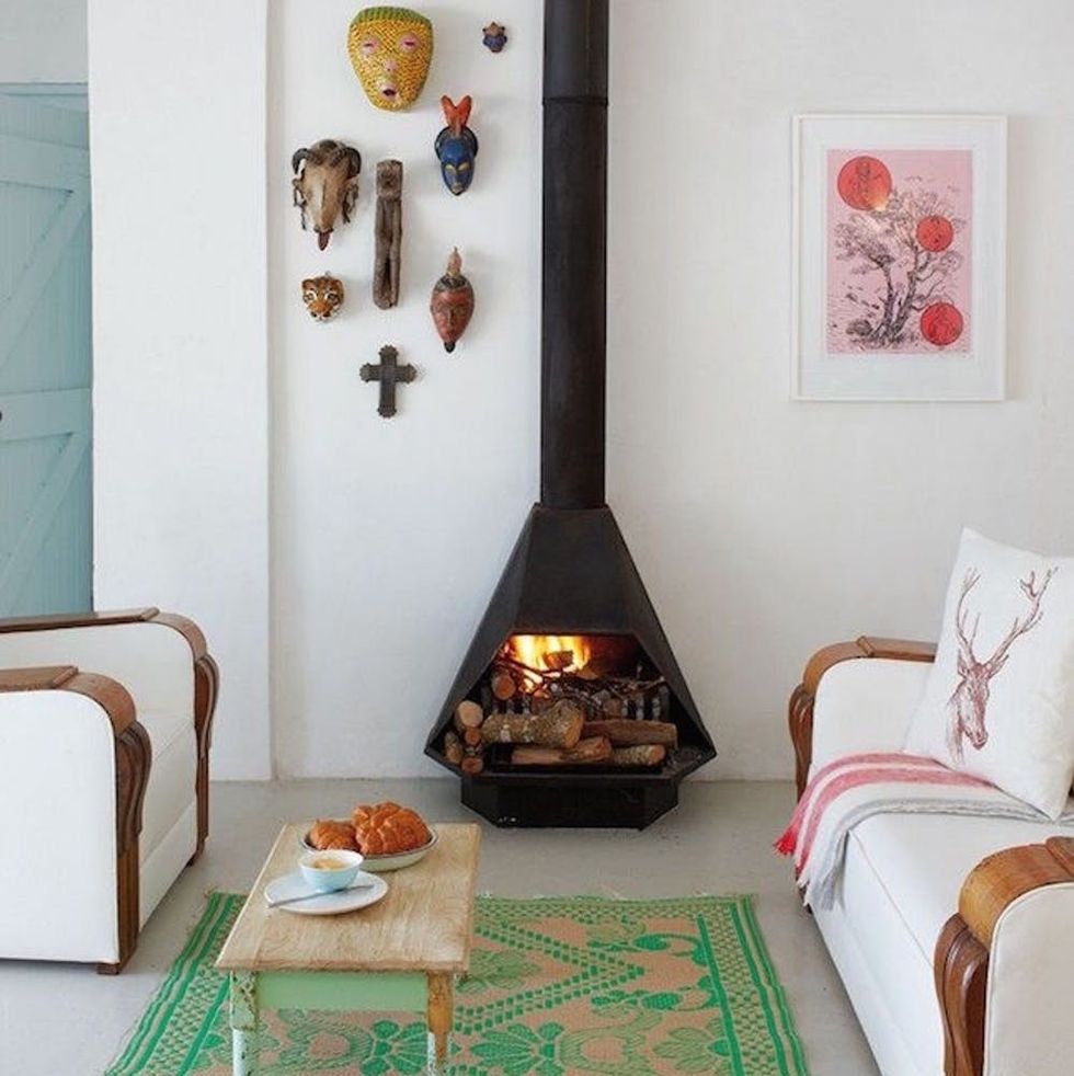 13 Wood Stove Decor Ideas for Your Home - Brit + Co