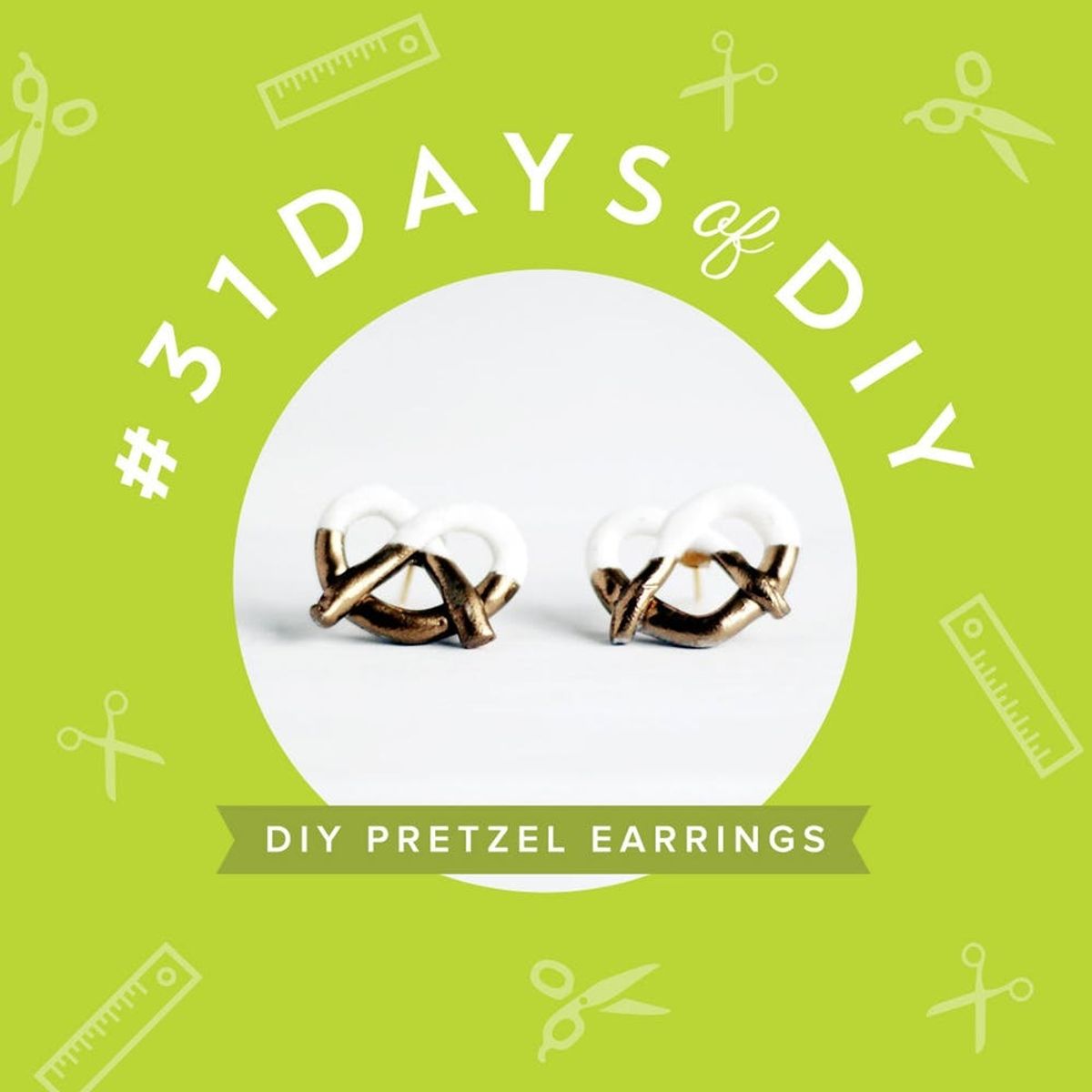DIY These Marc Jacobs-Inspired Pretzel Earrings for $15