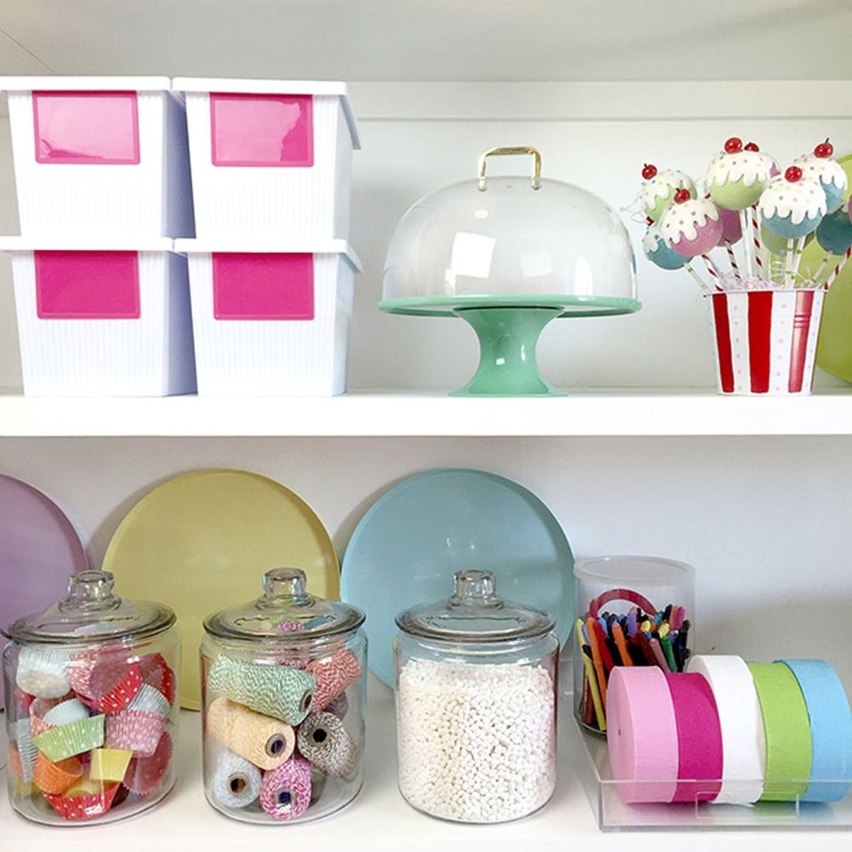 See How Bakerella Keeps Her Cake-Poppin’ Pantry Organized