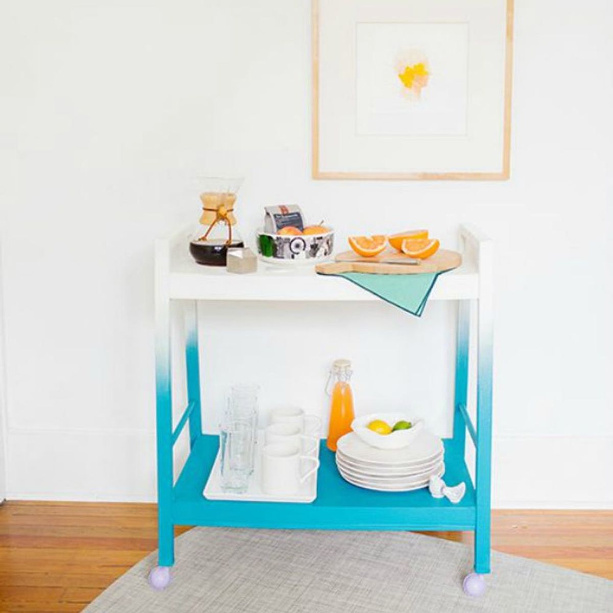 Ombre Your Furniture With These 11 DIYs