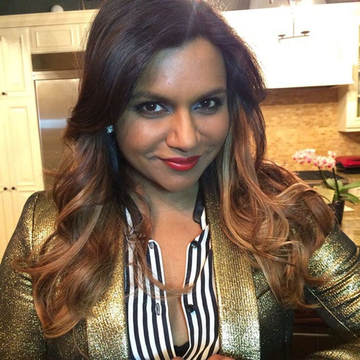 What Do You Think of Mindy Kaling’s New Blonde ‘Do?