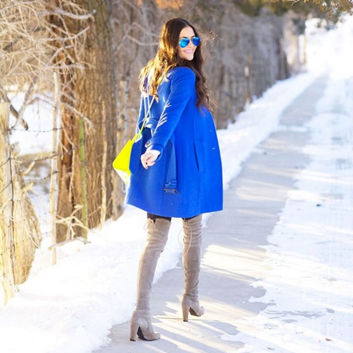 7 Style Bloggers Who Nailed the Sunglasses-in-the-Winter Look