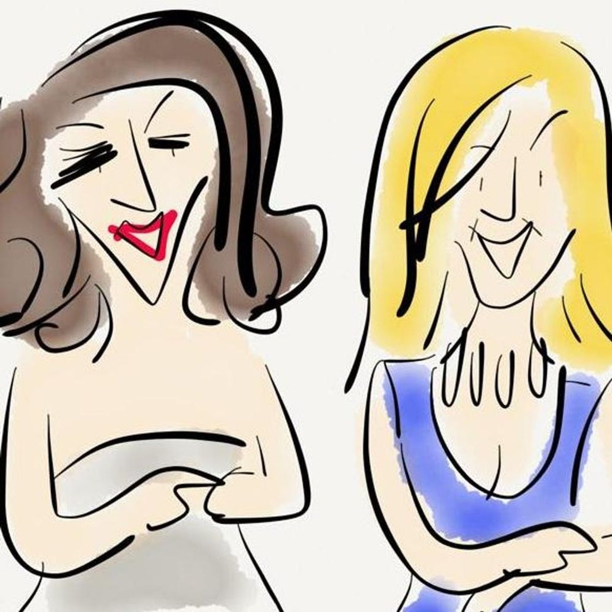 Our Fave New Way to Watch Awards Shows? Live Sketching.