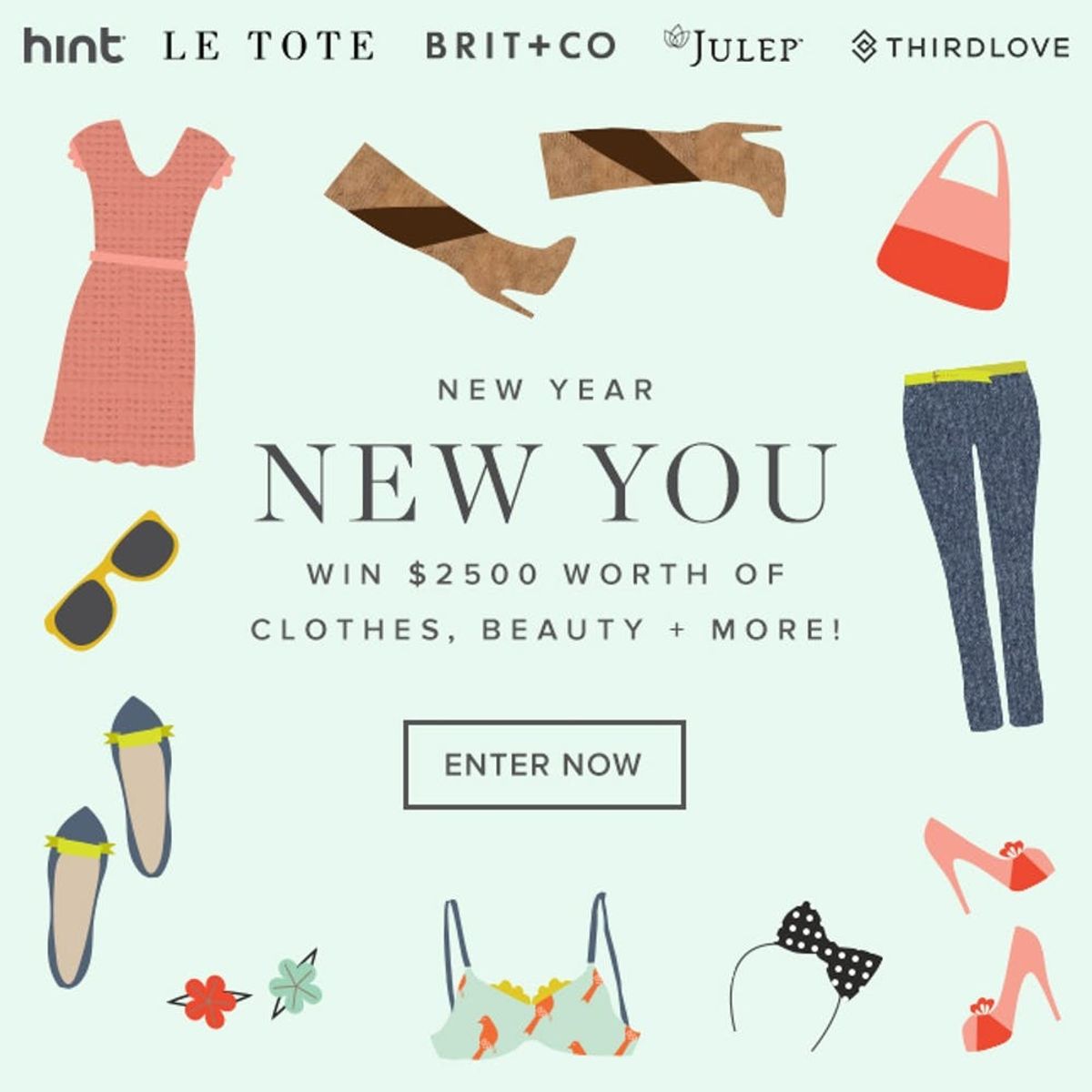 New Year, New YOU! Win $2,500 Worth of Clothes, Beauty + More!