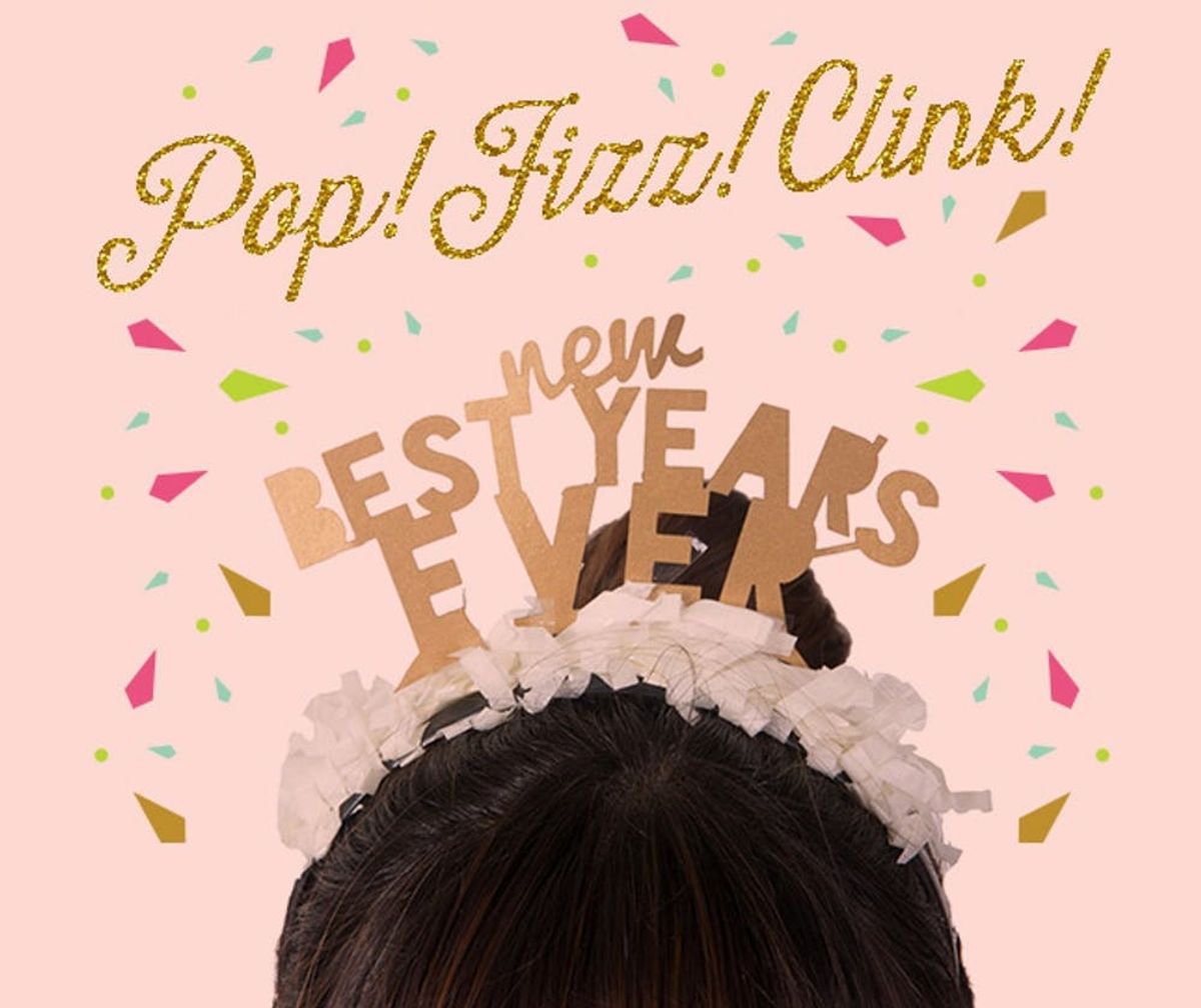 Pop, Fizz, Clink! Shop Our New Year’s Eve Collection