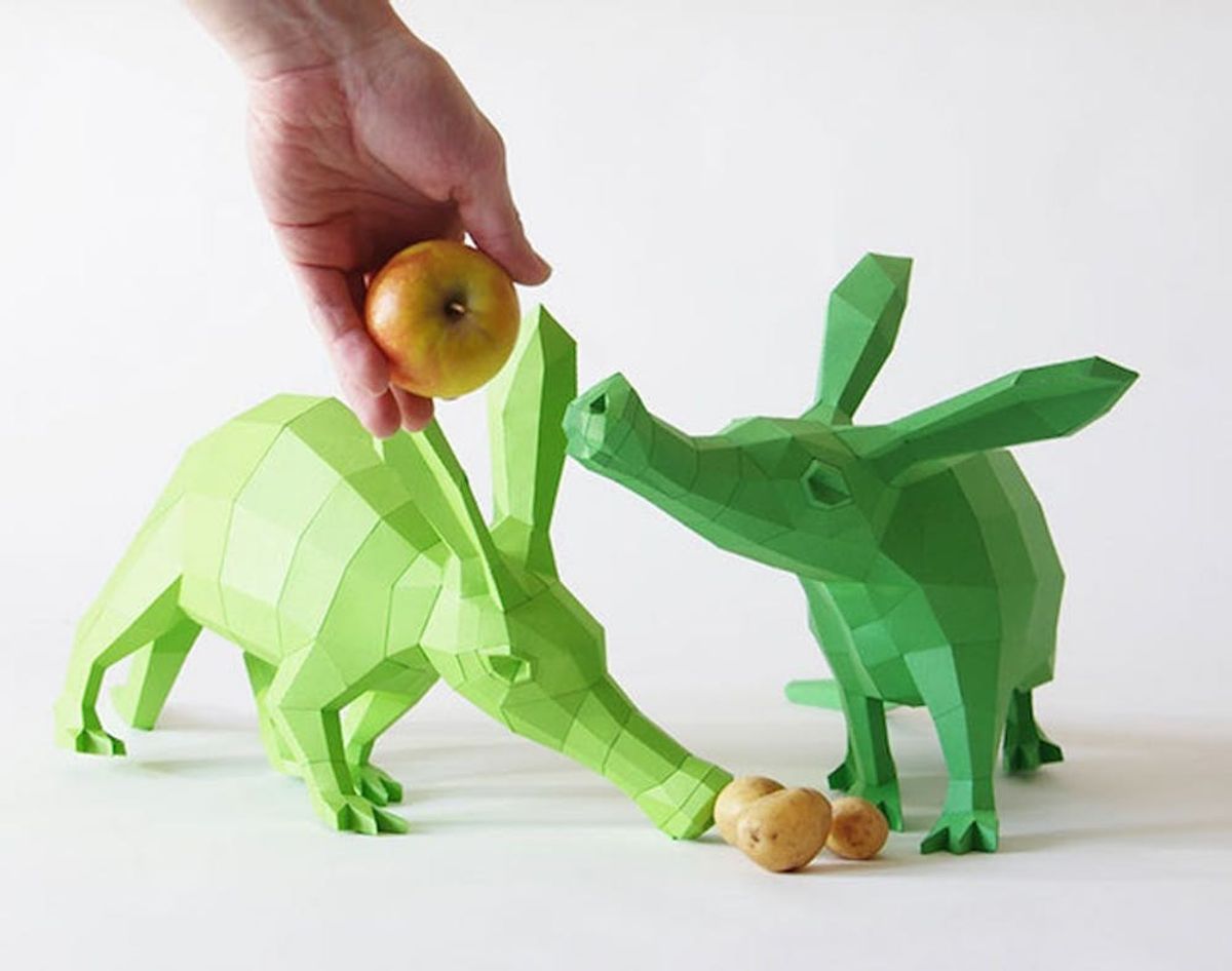 Paper Animal Sculptures: Almost as Cute as the Real Thing