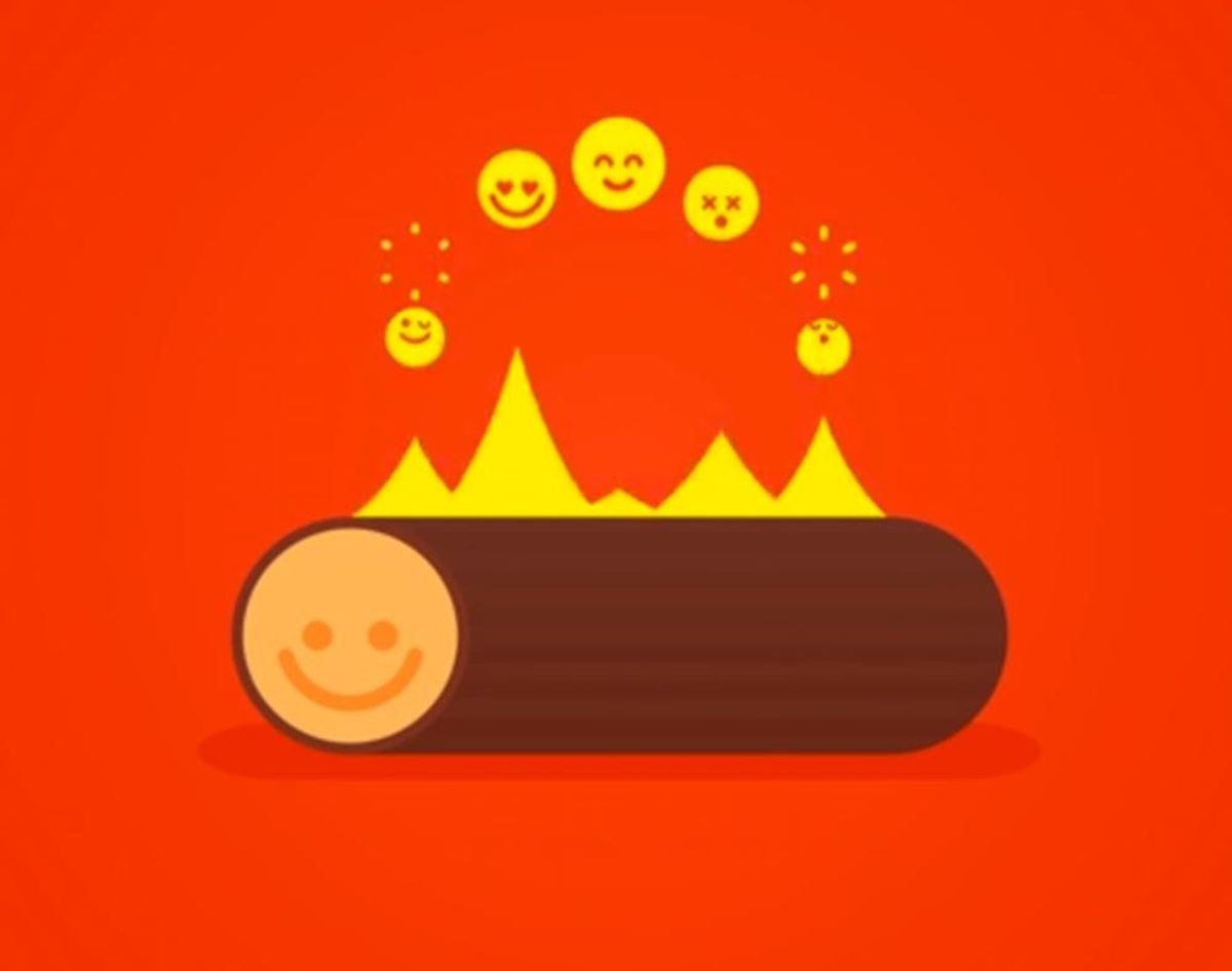 See the Yule Log Redesigned 70 Ways