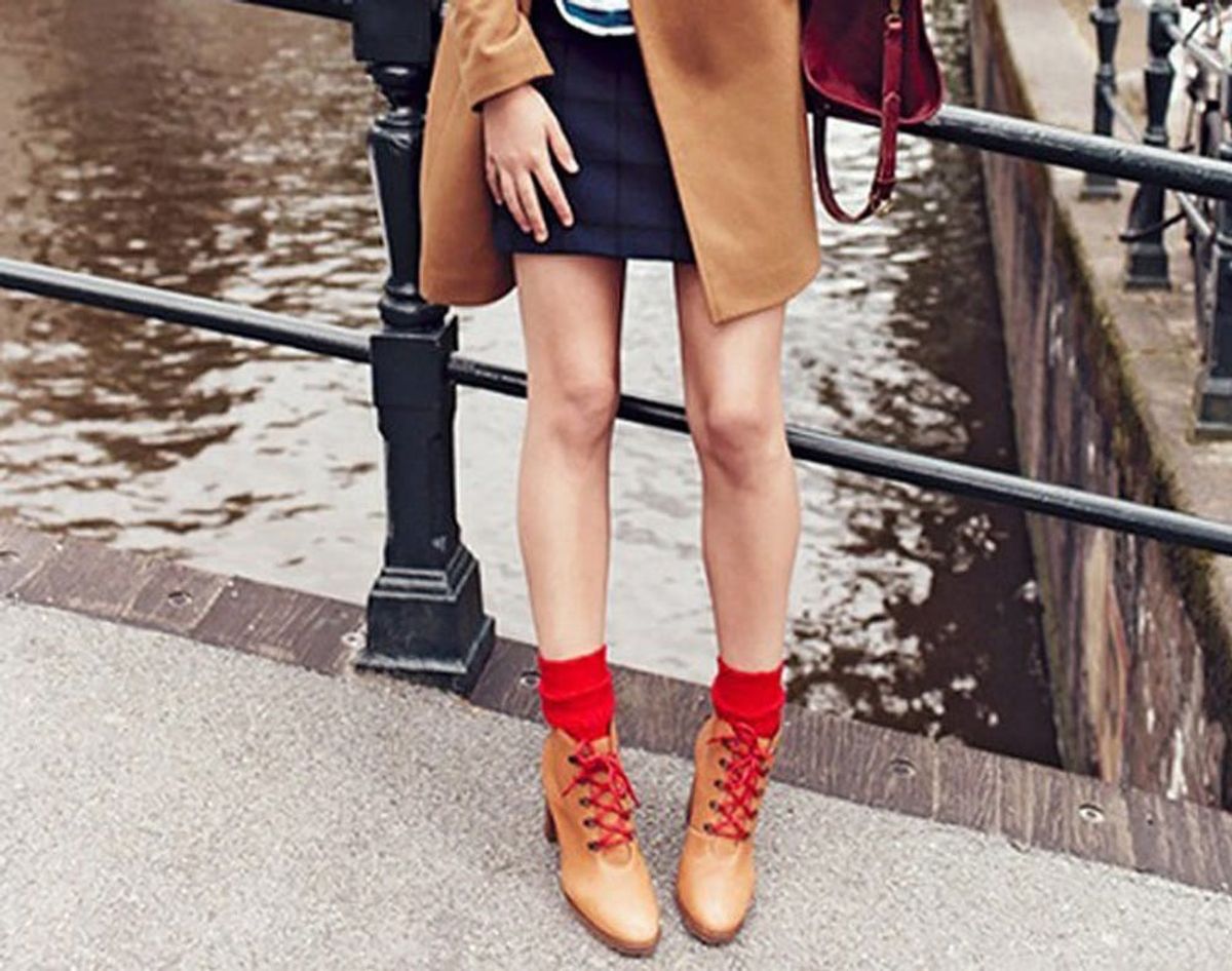 15 New Ways to Style Boots + Socks