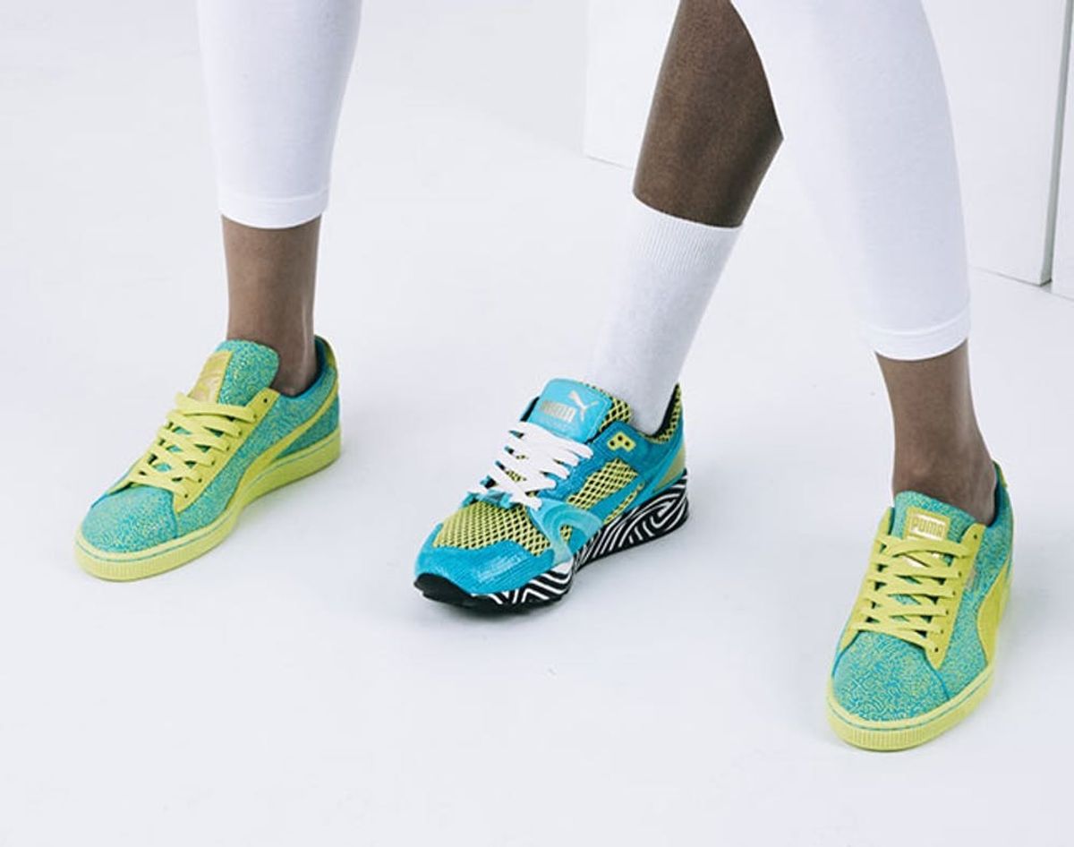 Solange Designed MORE Crazy Colorful Sneakers for PUMA