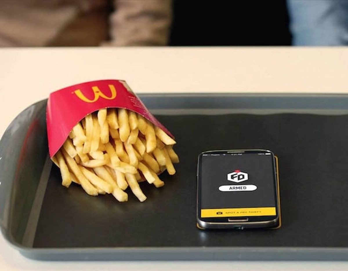 WTF: McDonald’s App Defends Your Precious Fries