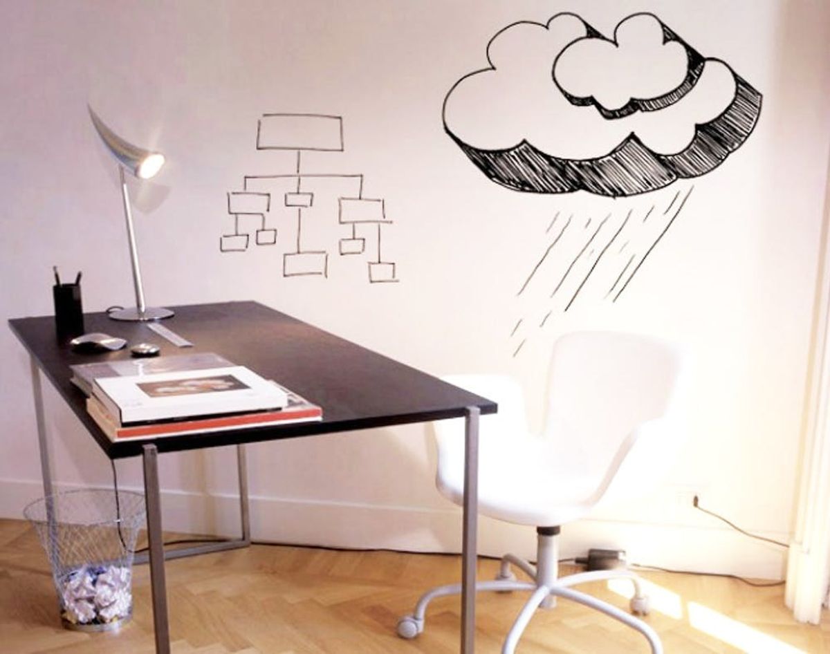 Turn Any Surface into a Dry Erase Board for Max Creativity