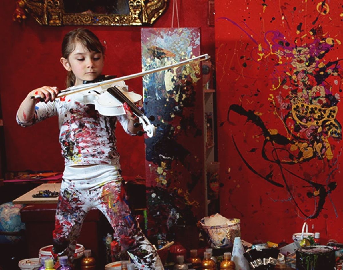 Is This 7-Year-Old the Next Jackson Pollock?