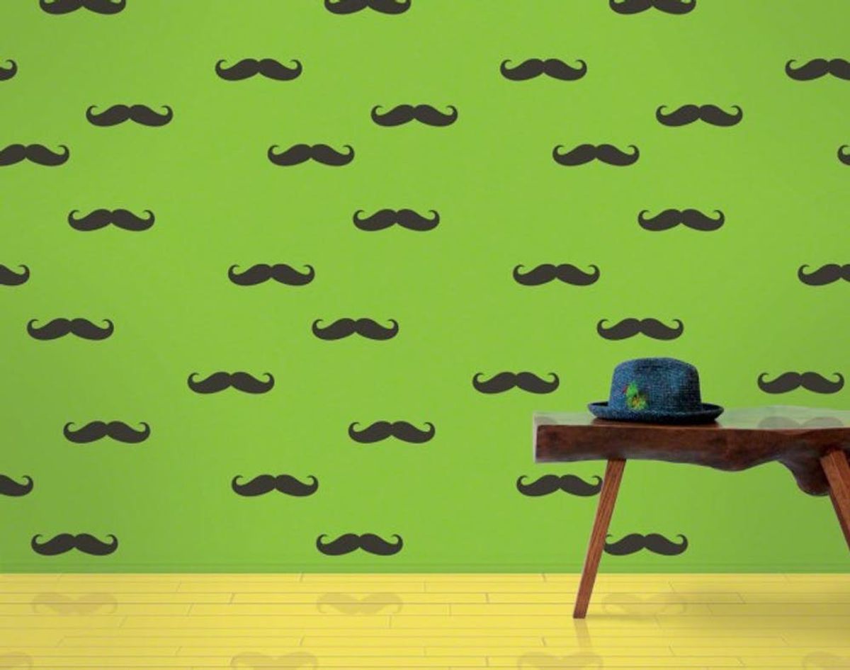22 Mustache Home Accents to Celebrate Movember