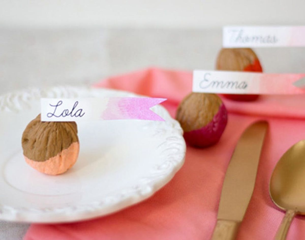 17 DIY Place Cards for Your Thanksgiving Table