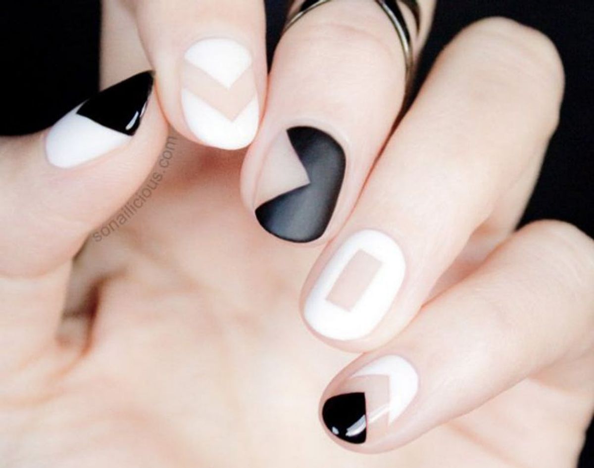 26 Ways to Rock Negative Space Nails