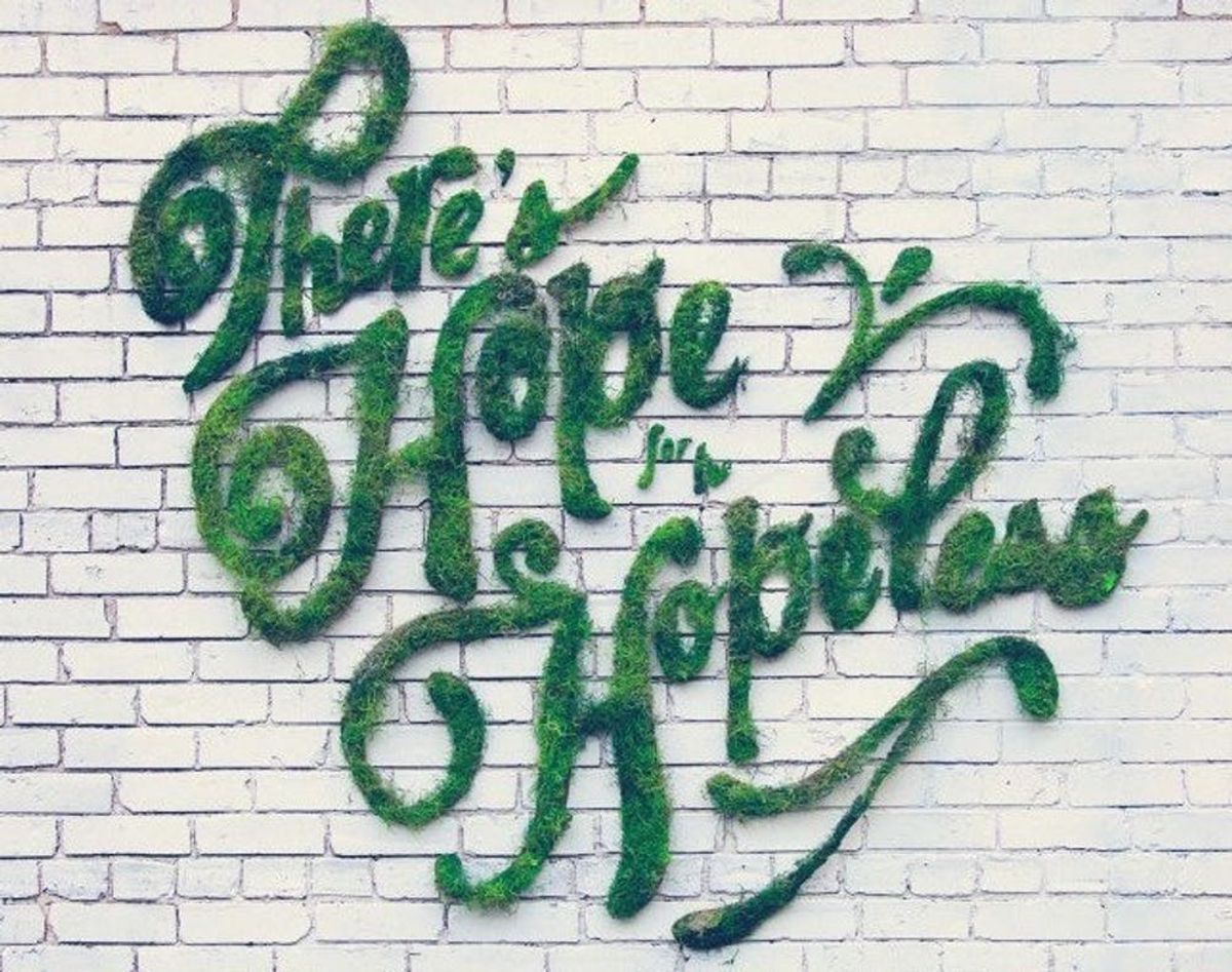 DIY Moss Graffiti Is Your New Fave Street Art