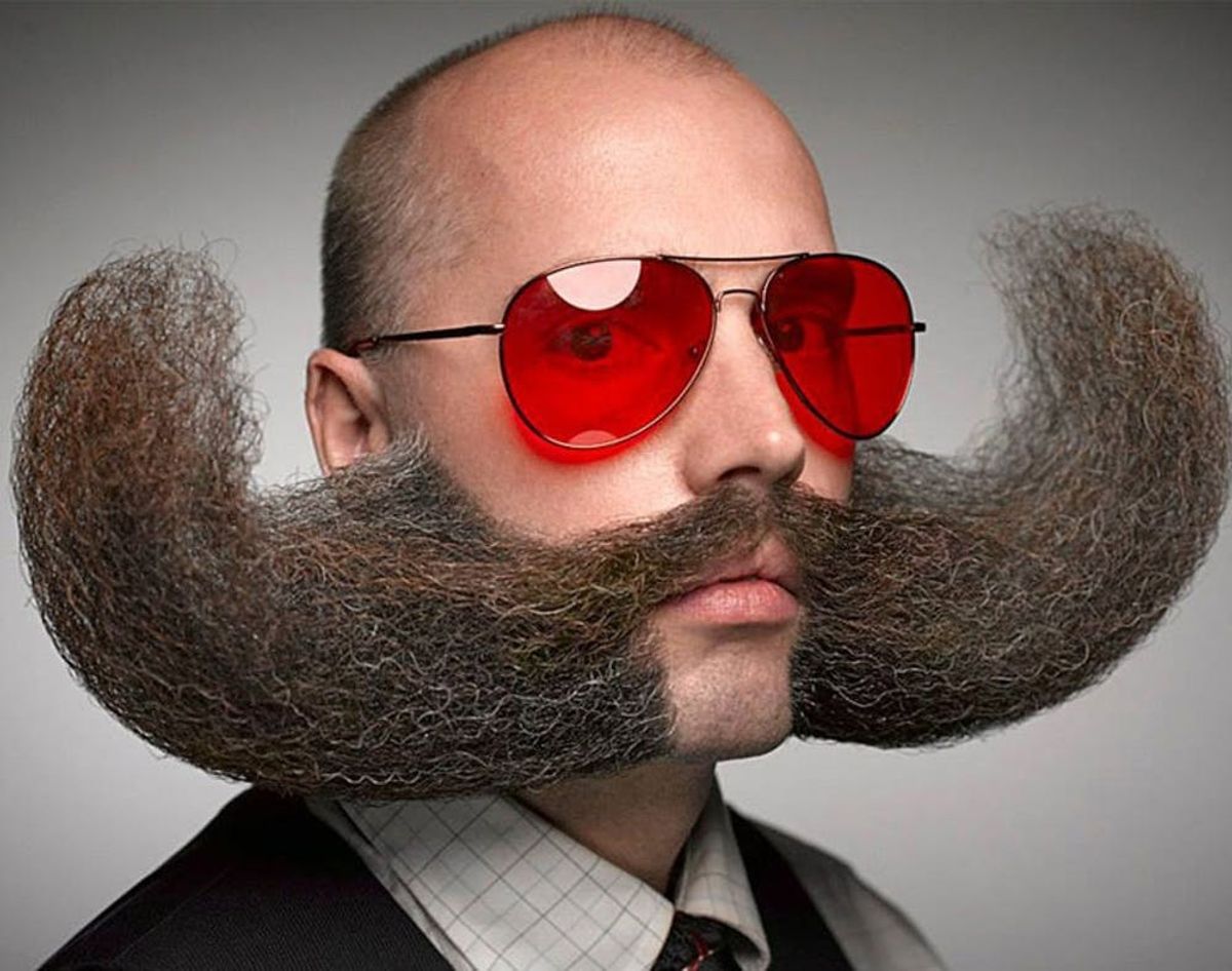 10 of the Wackiest Looks from the World Beard + Mustache Championships