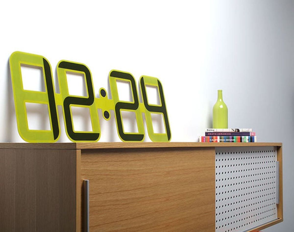 This Ultra-Thin Clock Is the Wall Candy Your Home Is Craving