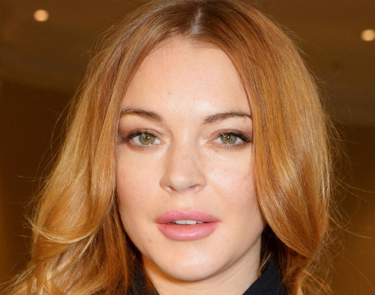 Lindsay Lohan’s Fashion App Commits Its First Faux Pas