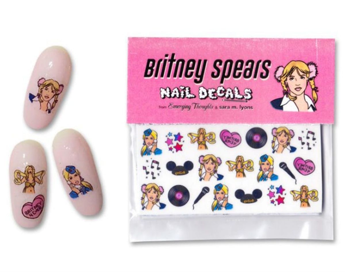 Beyoncé, Britney + Golden Girls Nail Decals? Yes, Please!