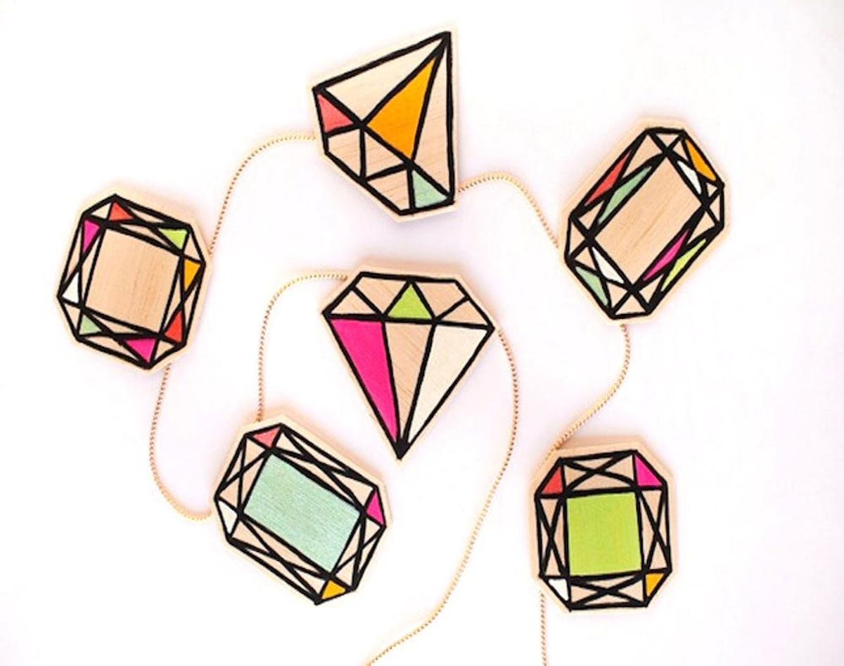 Put a Diamond On It: 25 DIY Gem-Inspired Projects