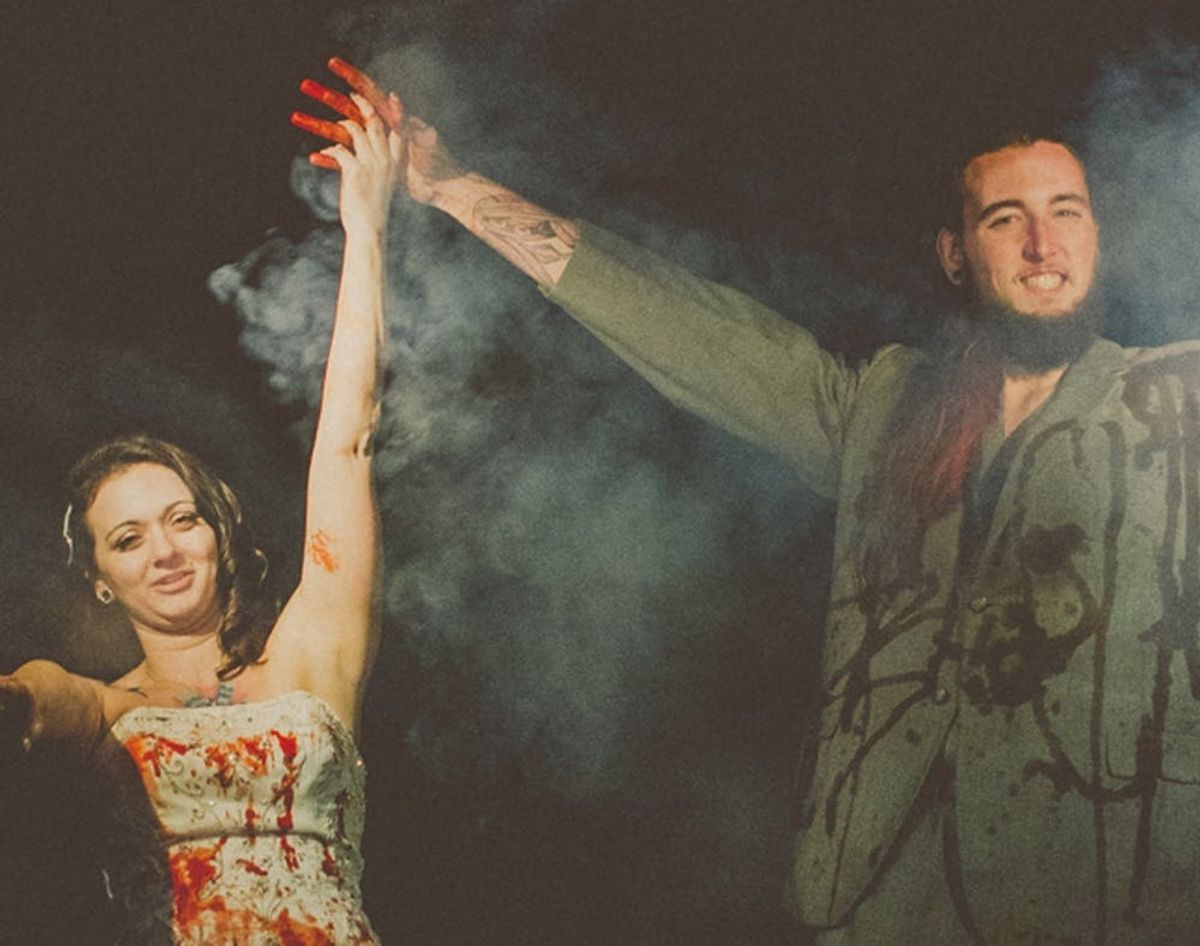 This Halloween-Themed Wedding Is Super Spooktacular