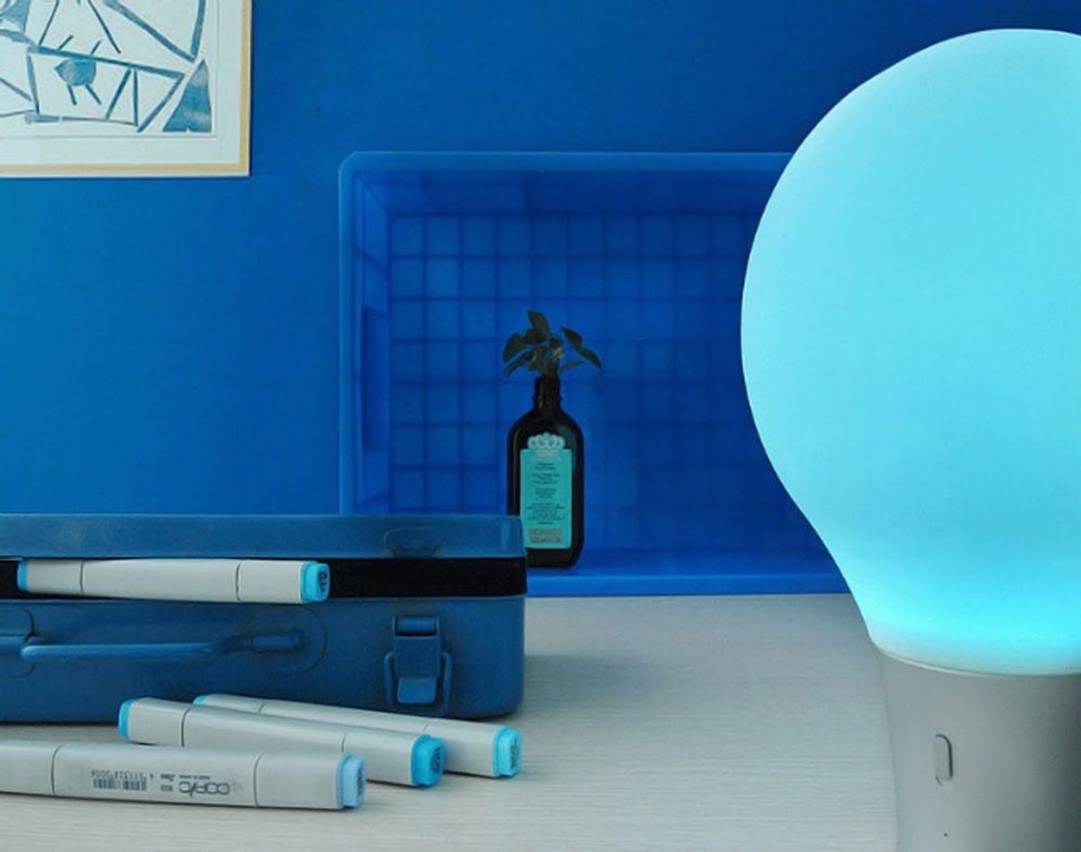 This Color-Changing Light Bulb Is Beyond Cool
