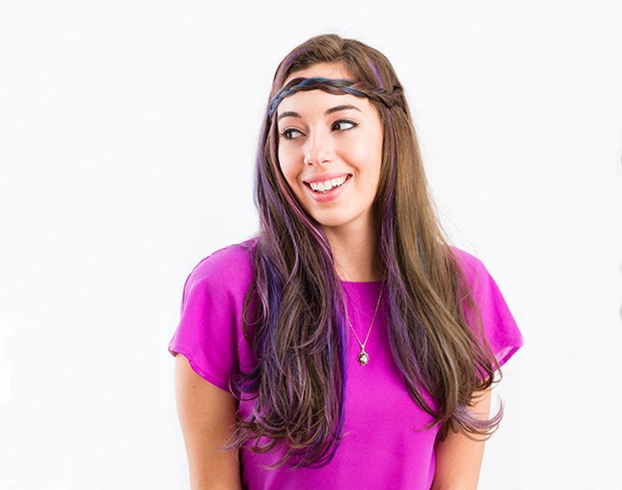 17 Ways to Make a Headband With Your Own Hair