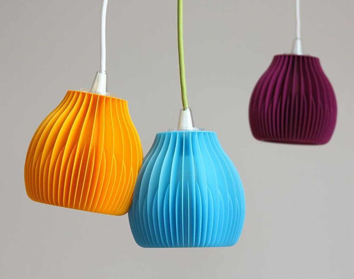 These 3D Printed Lampshades Are Stunning