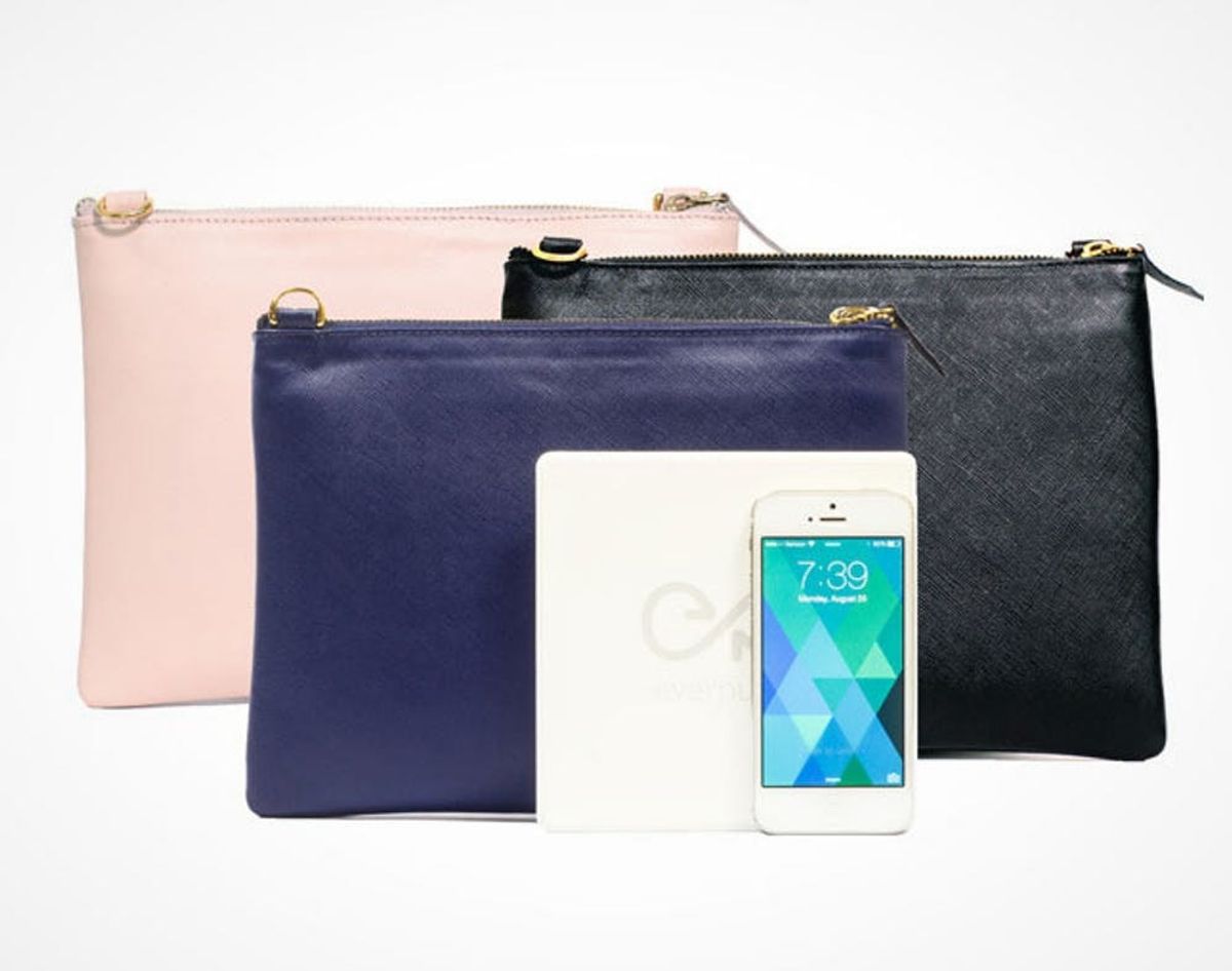 This Purse Will Charge Your Phone for Up to 96 Hours