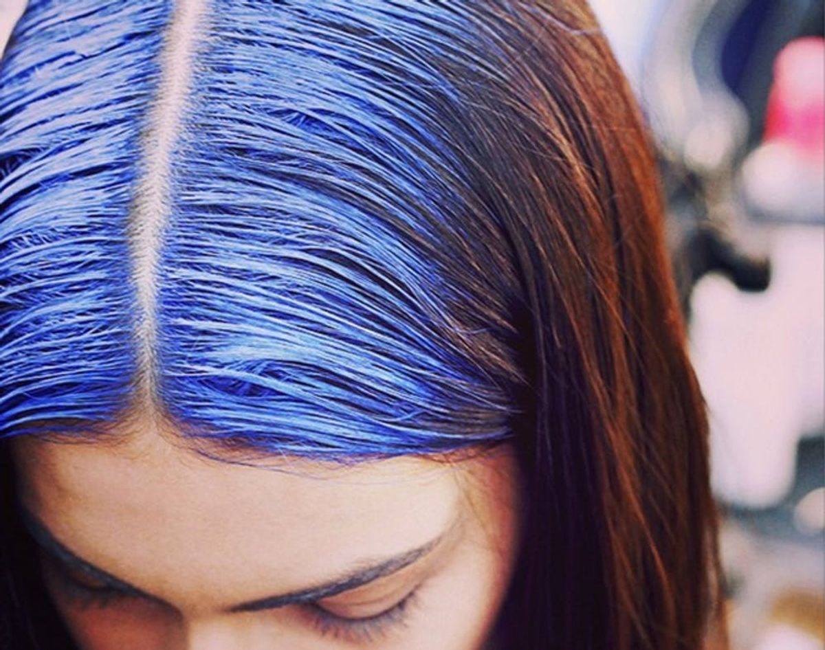 Would You Try This New Rainbow Roots Hair Trend?