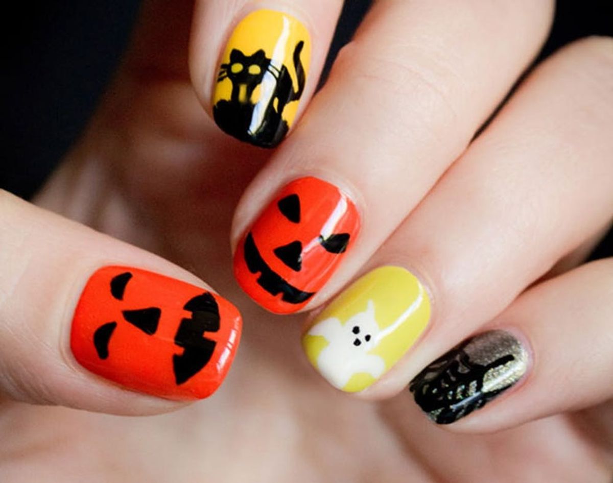 19 Ways to Dress Up Your Nails for Halloween
